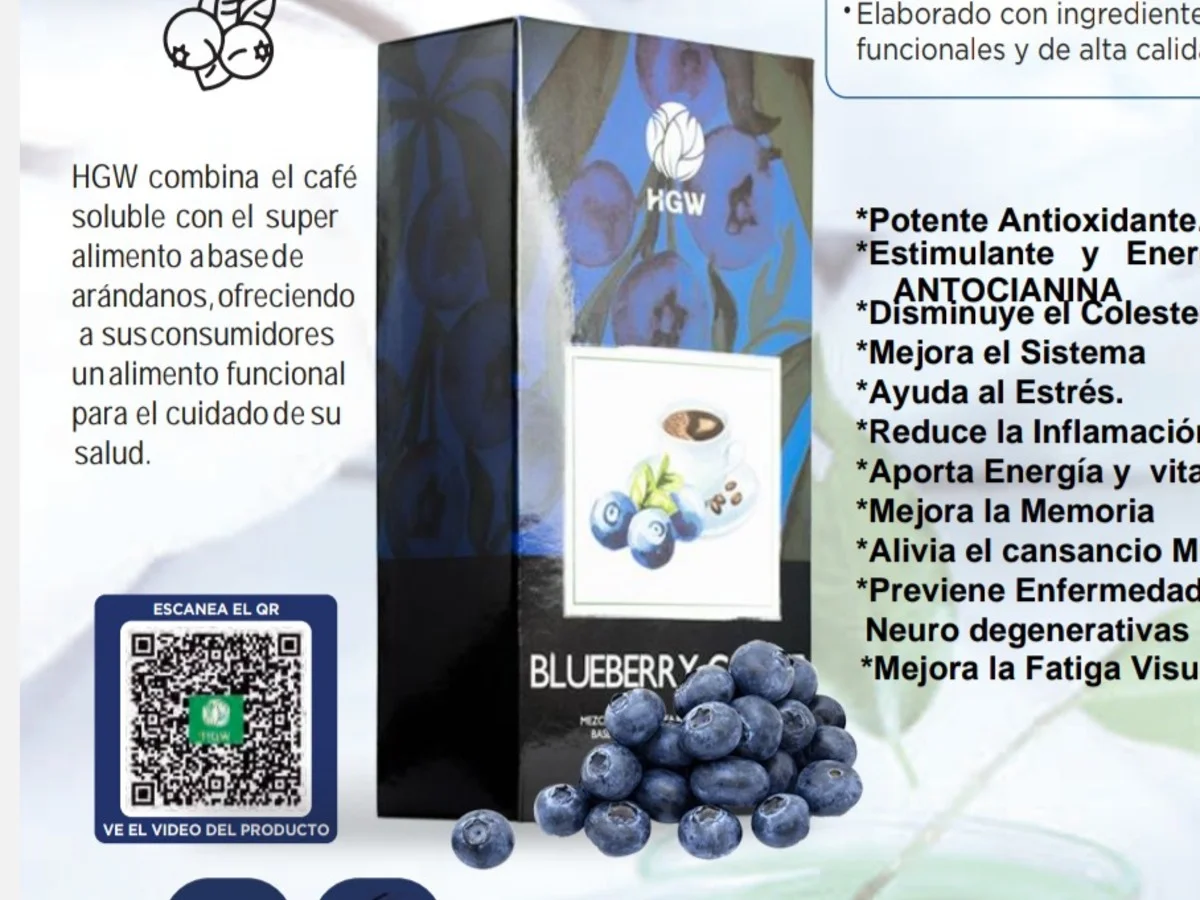Blueberry coffe